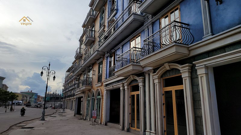Tiến độ Shophouse The Center Ph&uacute; Quốc th&aacute;ng 7/2021